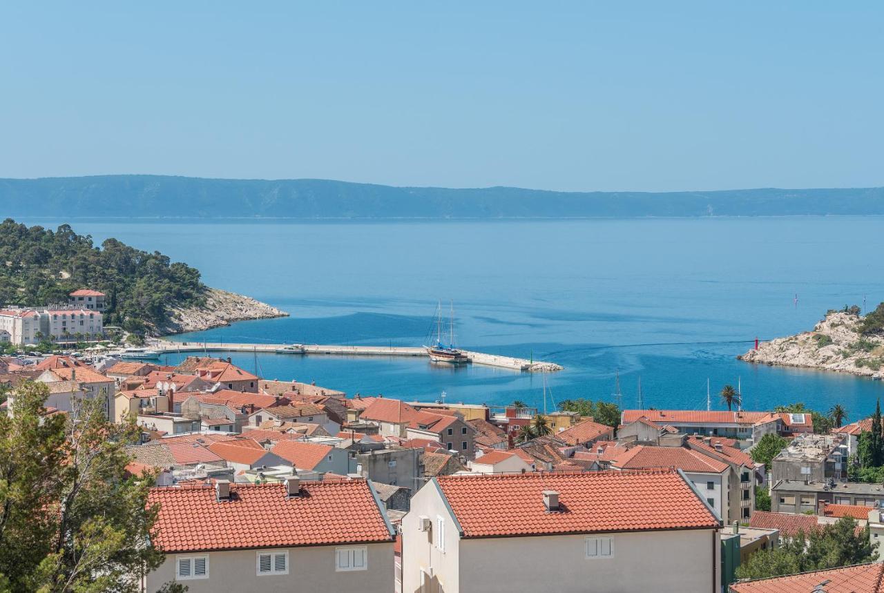 Luxury Adria Sea & City View Apartment Макарска Экстерьер фото
